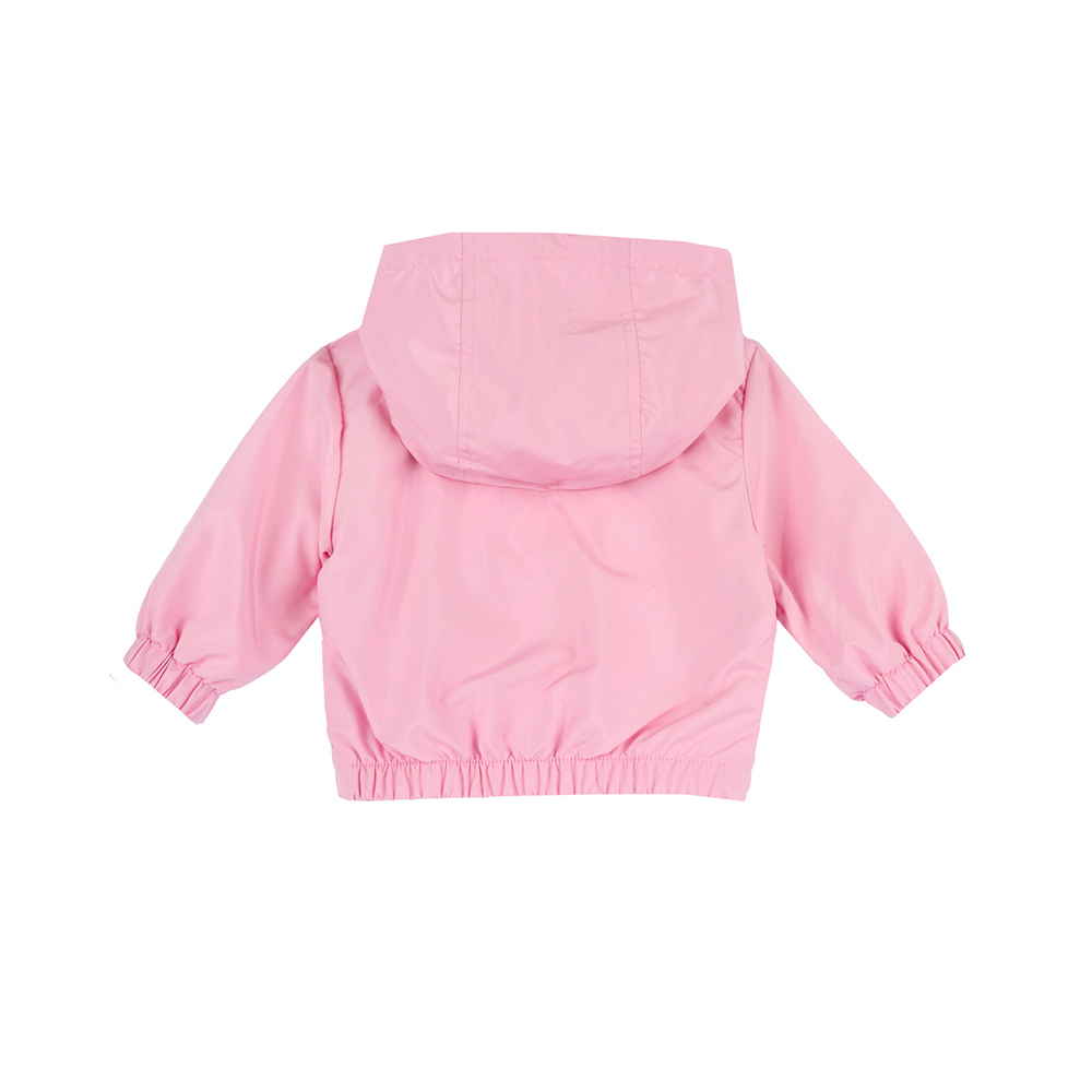 蝴蝶花園-荷葉連帽防風外套 C (CO)