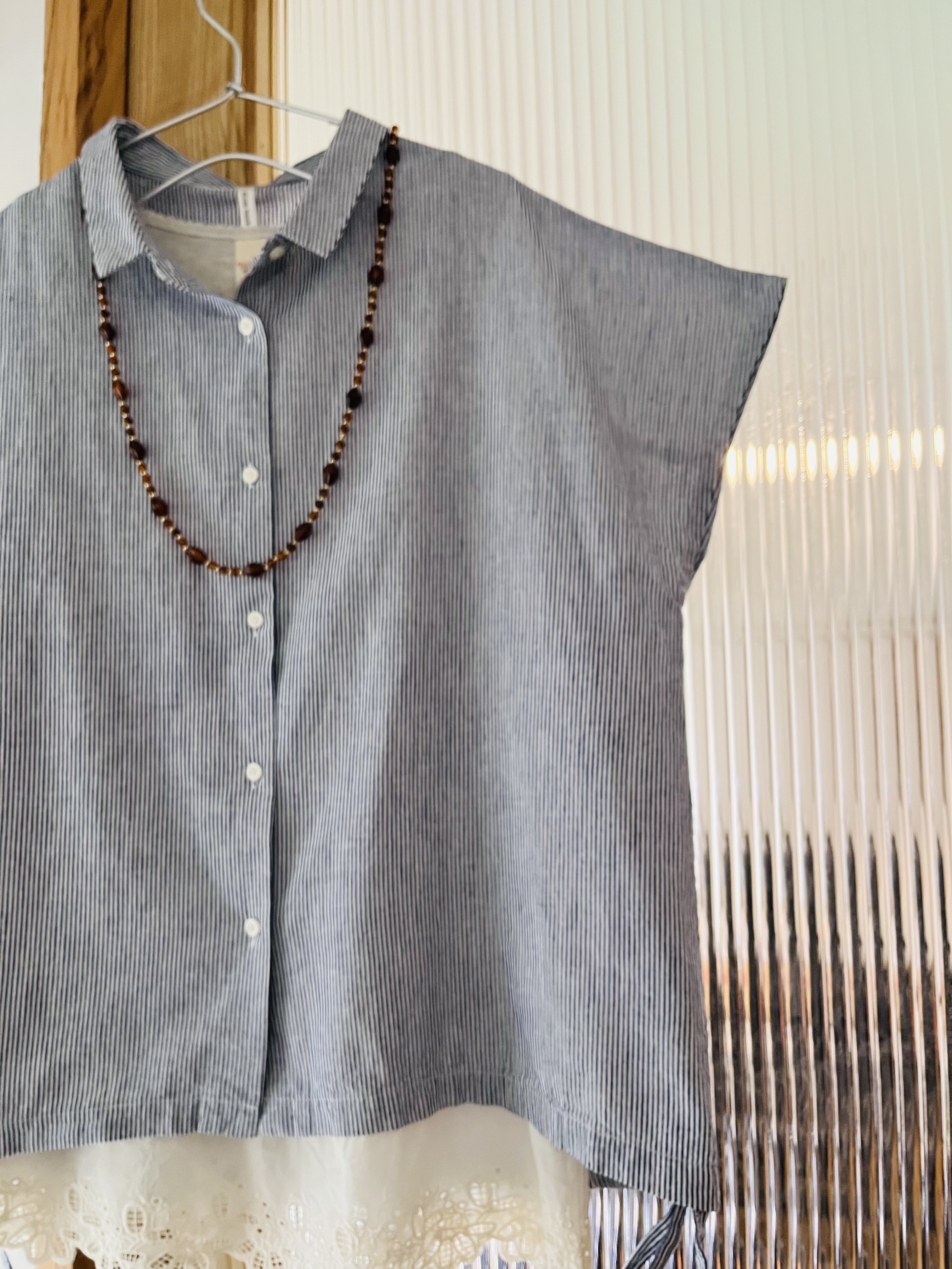 Bliss bunch藍色條子top