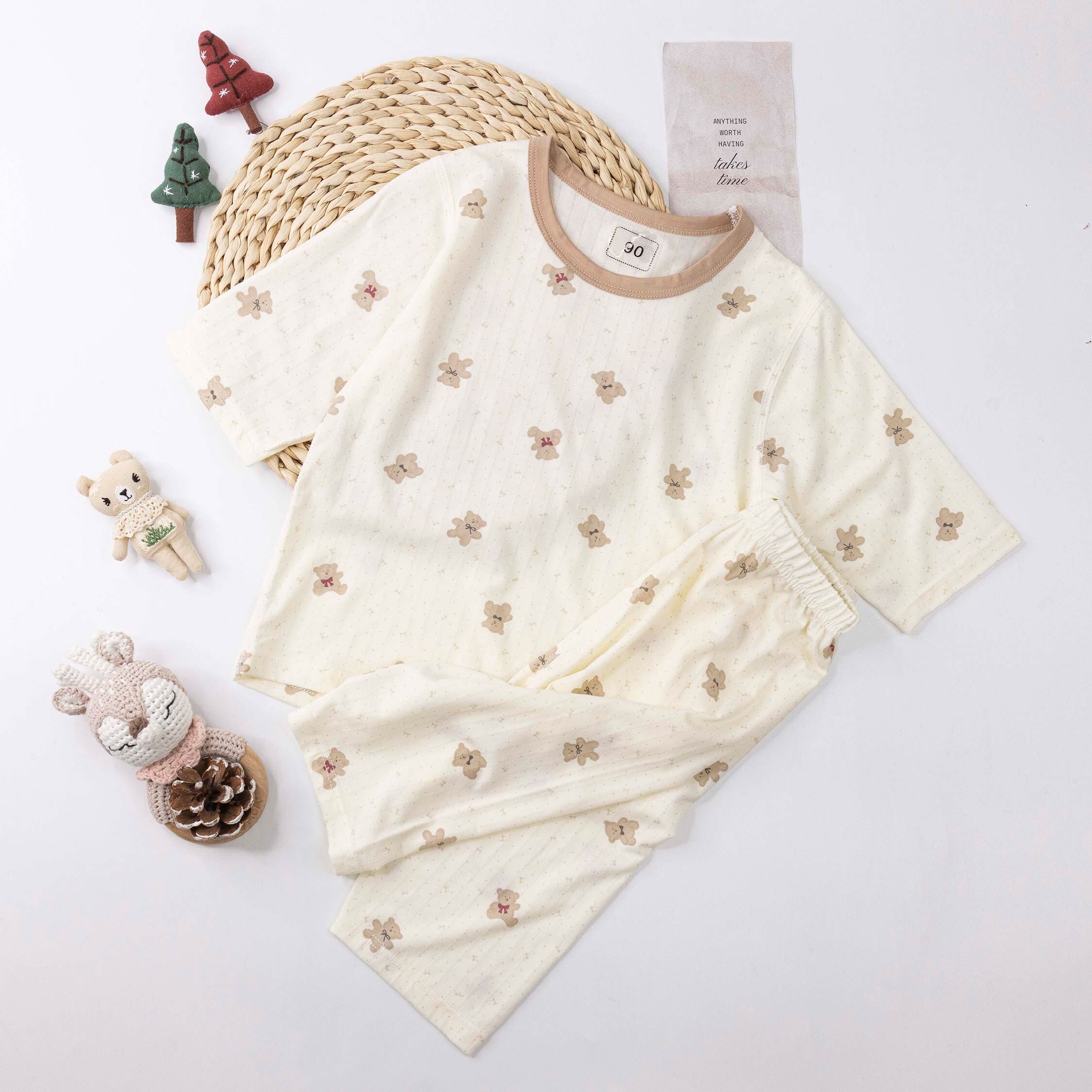 童趣熊熊玩偶睡衣套裝 (JL6008)