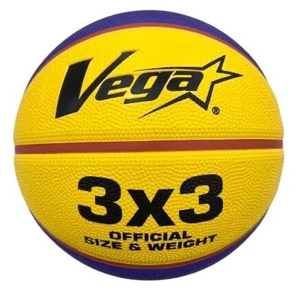 【VEGA】柔軟橡膠削邊籃球 OBR-607PY (6號球大小、7號球重量)