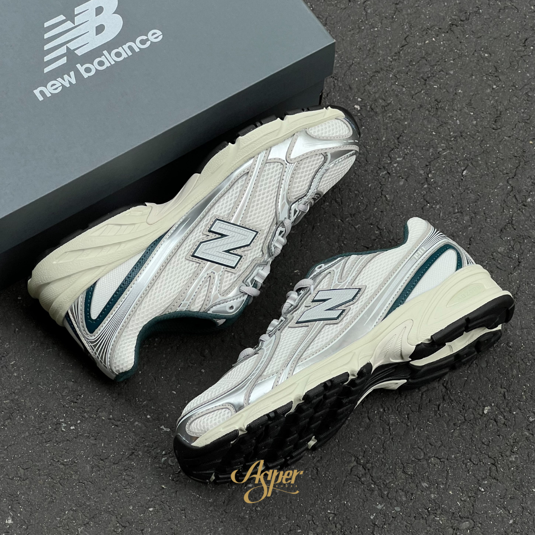 【官網限定】New Balance 740 白綠 男女鞋 U7402EL IV