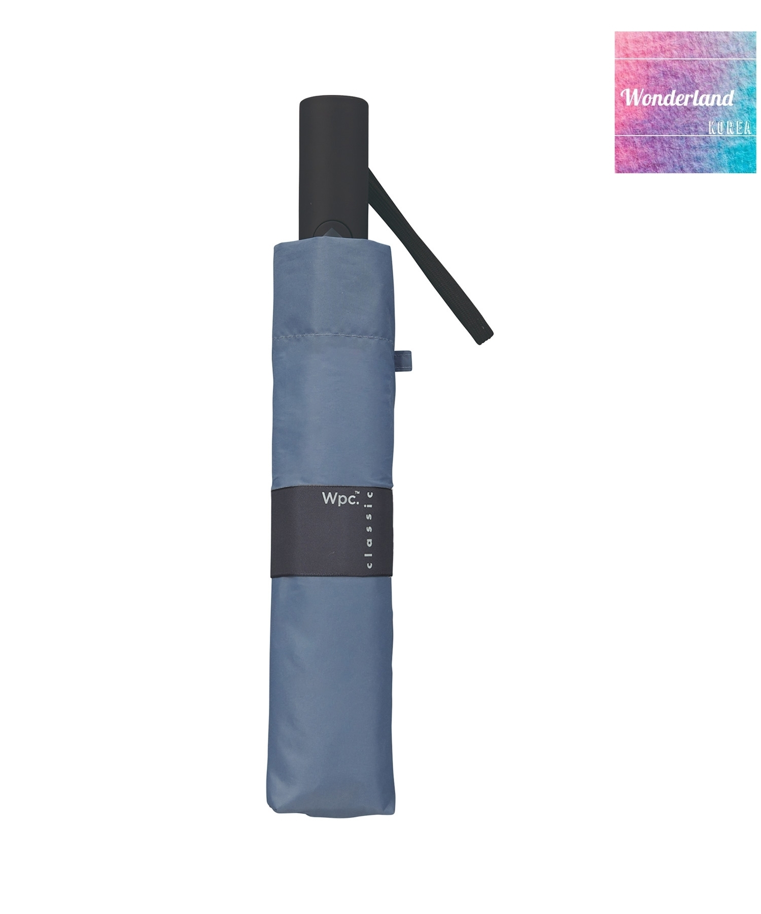 W28 W042228簡約商務質感106cm大傘-灰藍 （360g）