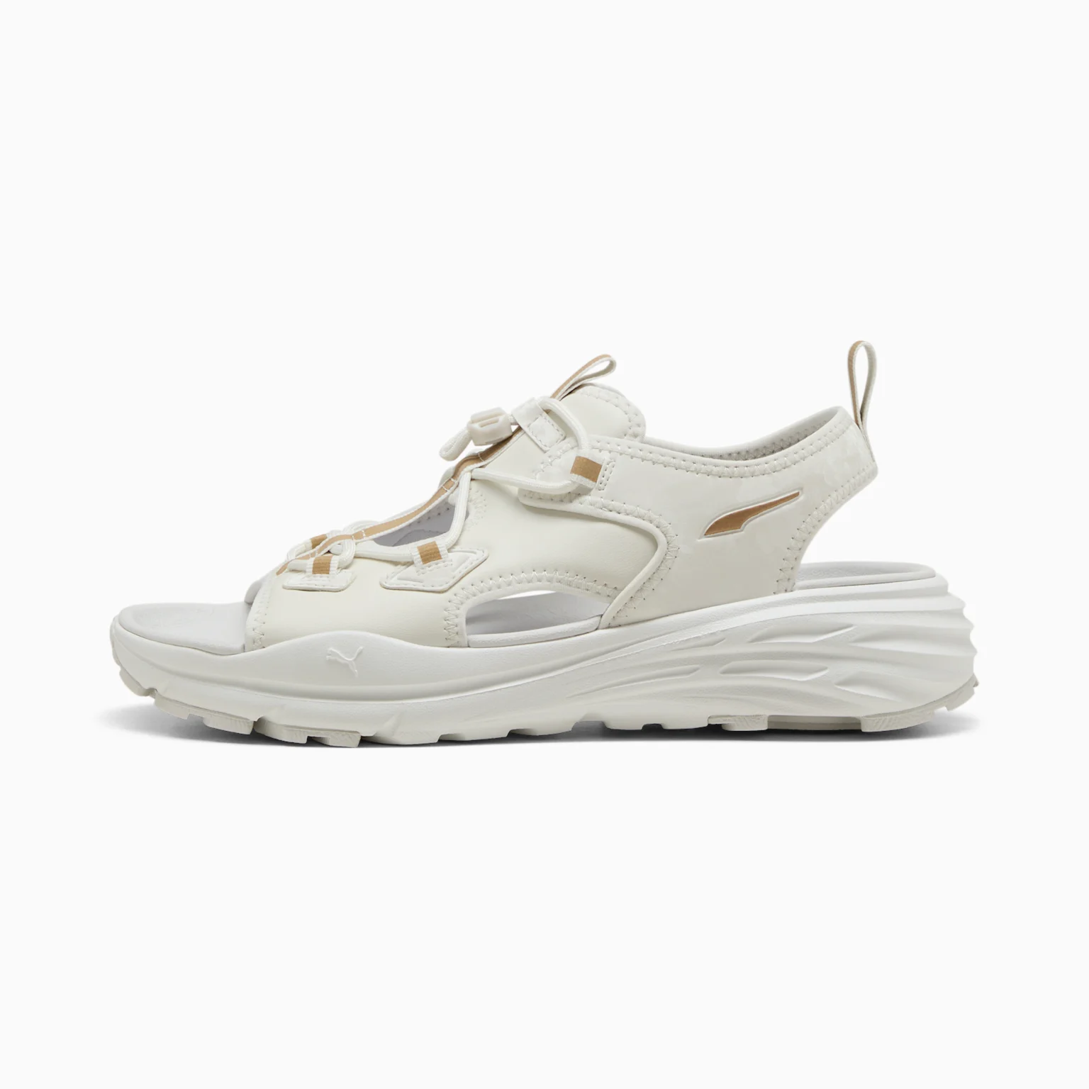 PUMA 涼拖鞋 HYPNOTIC SANDAL 米白色 休閒 涼鞋 女 40288101