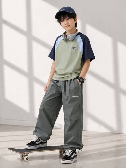 涼感速乾防蚊休閑長褲