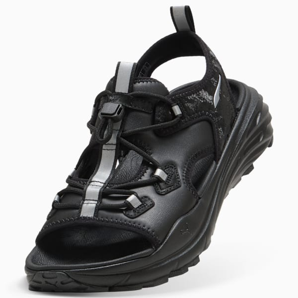 PUMA 涼拖鞋 HYPNOTIC SANDAL 黑銀色 休閒 涼鞋 女 40288102