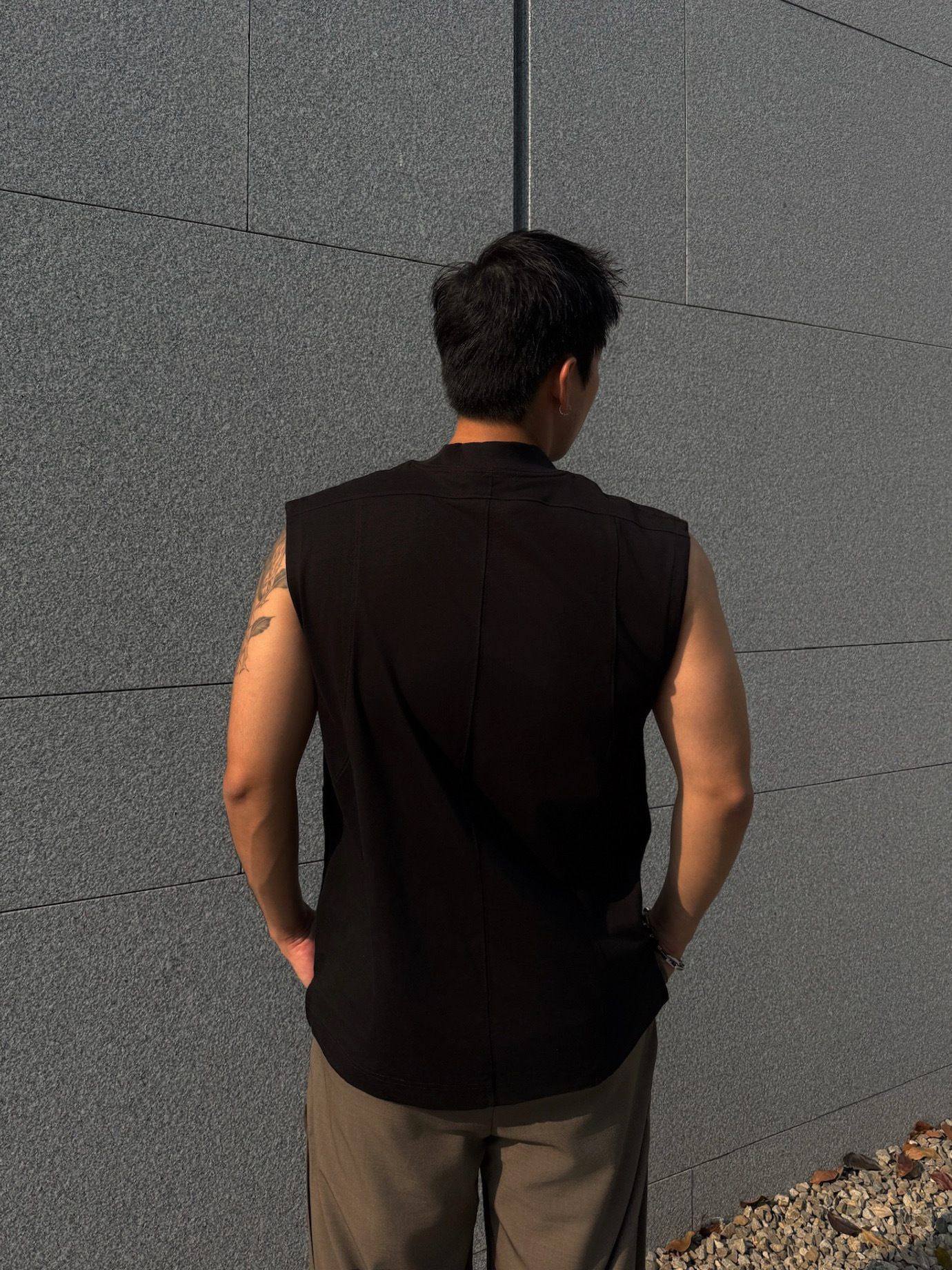 [1atm] 裁縫-微領背心 project-023 design™ by 1atm