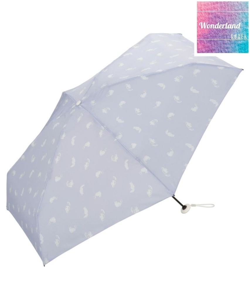 W38 W042238小巧印花摺傘-薰衣草紫（160g）