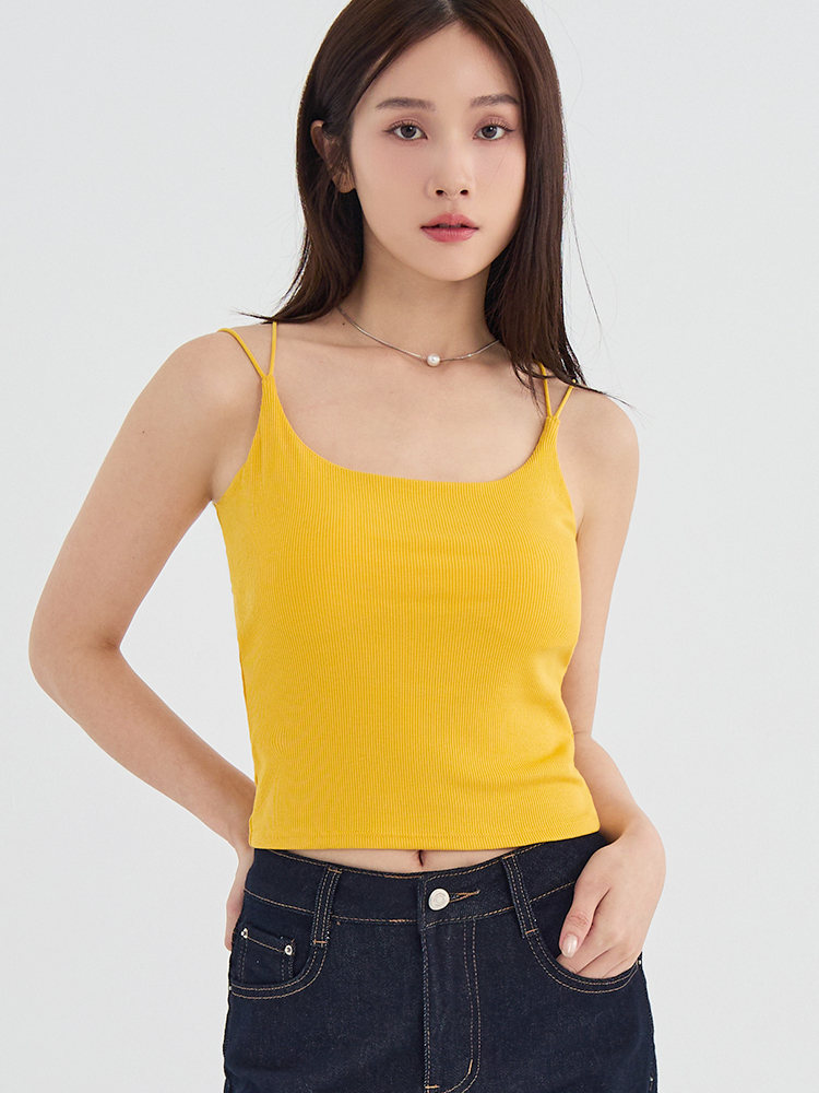 羅紋雙肩帶美背小可愛（2801）