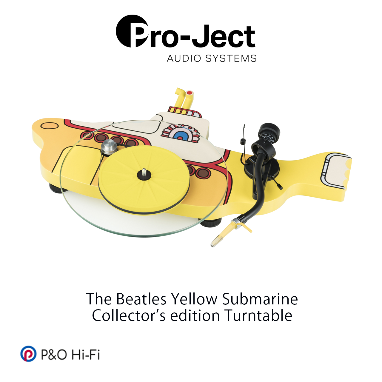 Pro-Ject The Beatles Yellow Submarine 珍藏特別版唱盤