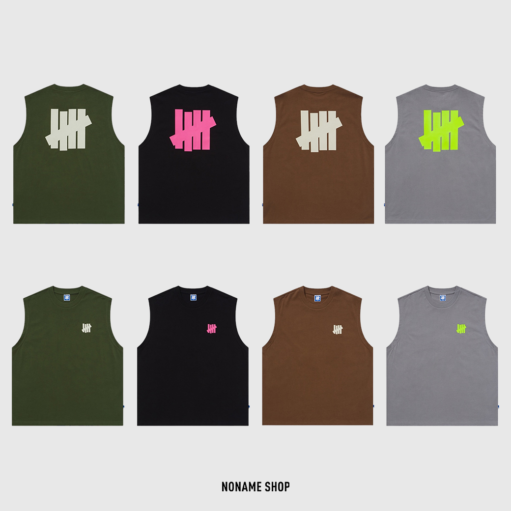 UNDEFEATED SS26 經典 撞色LOGO 背心 四色 (男款)