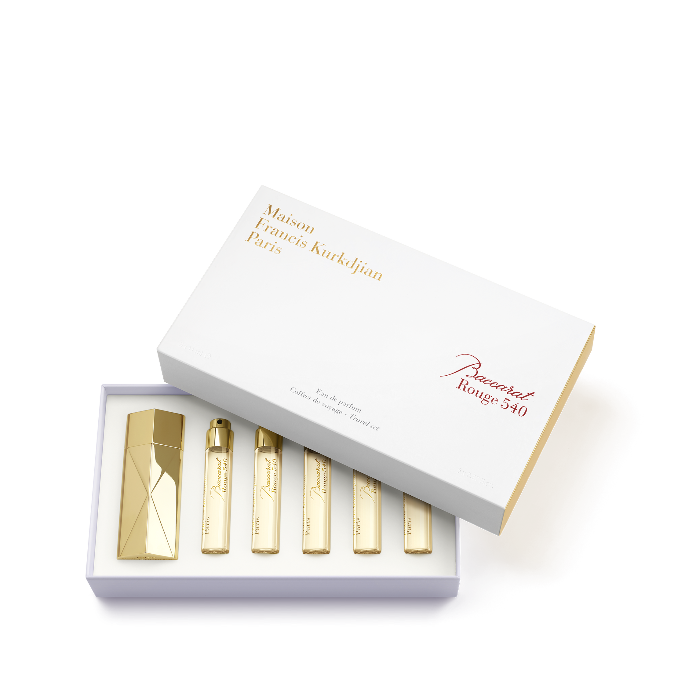 Maison Francis Kurkdjian Baccarat Rouge 540 濃香水旅行套裝 11ml x 5