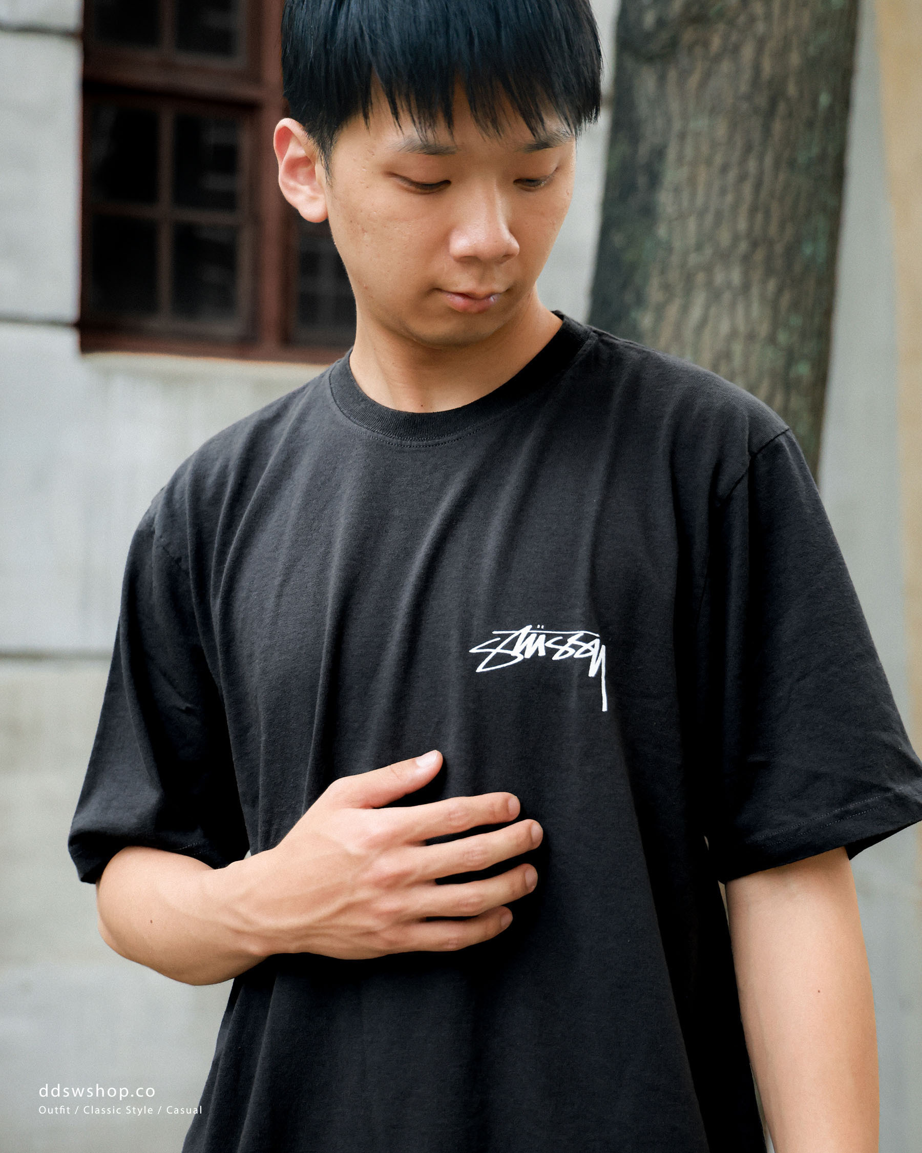 "代購" Stussy SKATE STACK TEE PIGMENT DYED 滑板