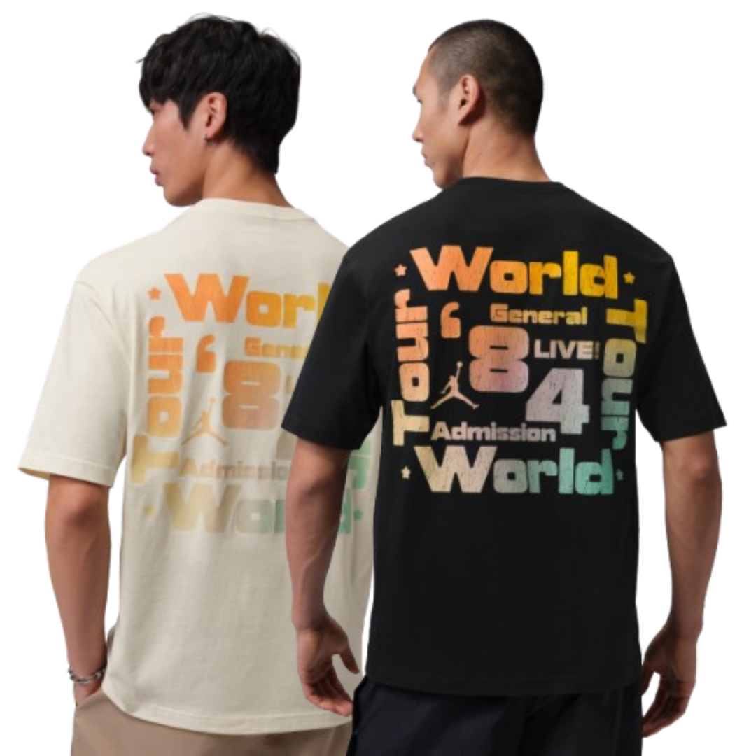 【官網限定】Jordan Brooklyn 漸層 做舊字體 短踢 黑 IF3156-010 白 IF3156-110 IV