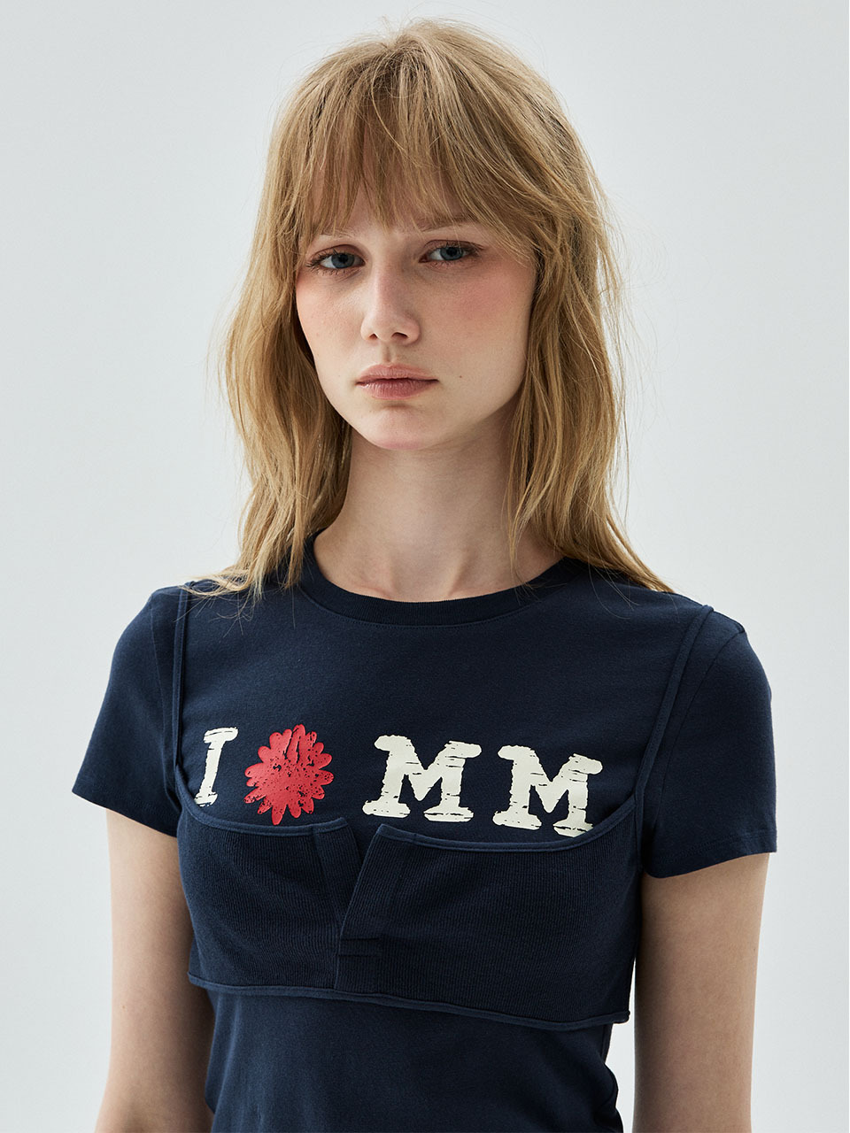 Mardi Mercredi TSHIRT CRACKED IFMM LAYERED DETAIL