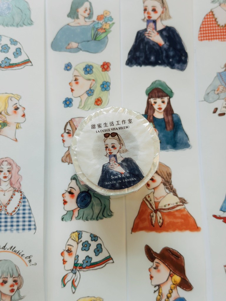 甜蜜生活．優雅旅行 5cm和紙膠帶 <整捲/分裝>