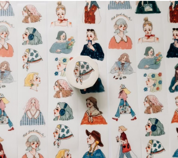 甜蜜生活．優雅旅行 5cm和紙膠帶 <整捲/分裝>