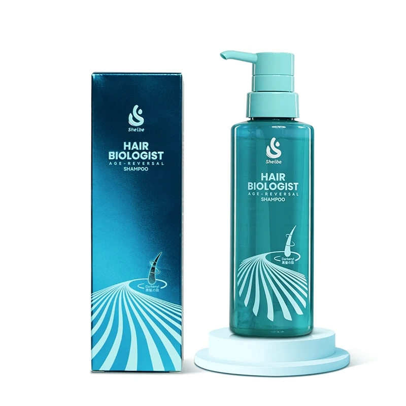 日本Sheibe|天然黑髮肽Age-Reversal強效防脫黑髮生髮洗髮水