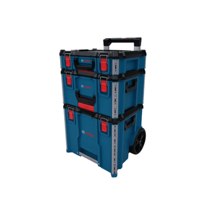 "BOSCH" L-BOXX CONTRACTOR手提便攜套裝膠工具箱(3件式組合)-[1600A037DY]