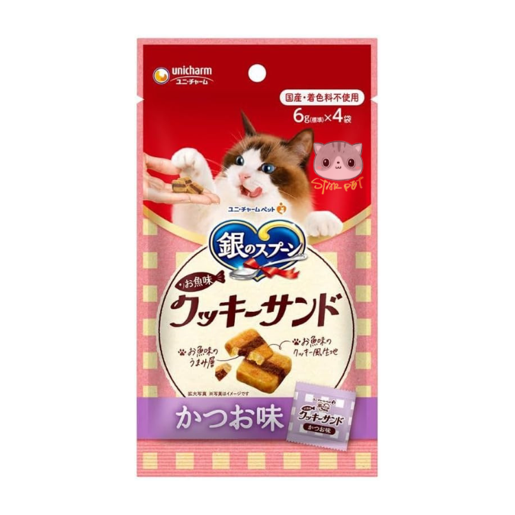 Unicharm Bonito Cat Treats 24g (6g x 4)