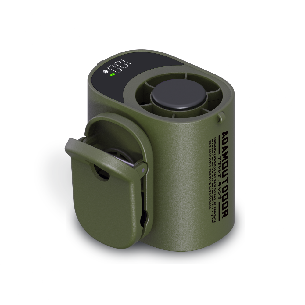 ADAMOUTDOOR ｜任意夾冰能扇-越野綠【新品即將登場｜搶先預告】
