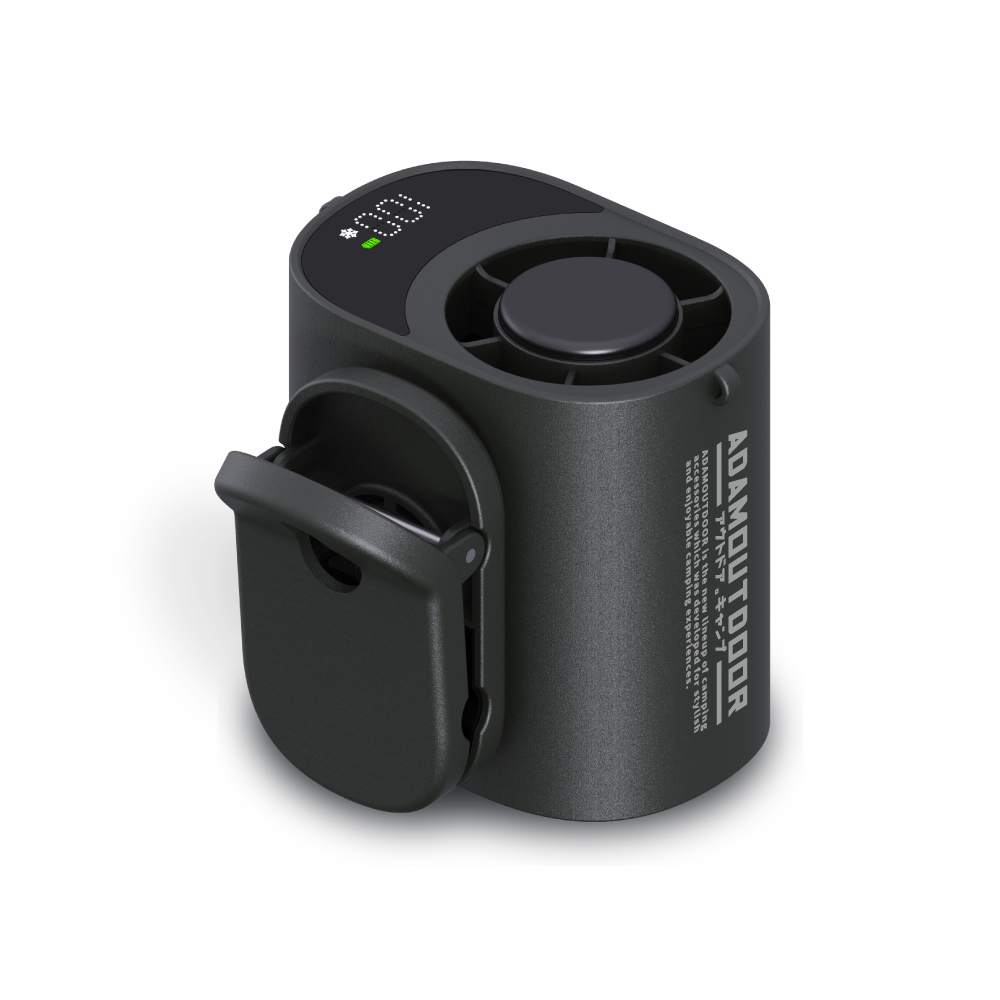 ADAMOUTDOOR ｜任意夾冰能扇-極夜黑【新品即將登場｜搶先預告】