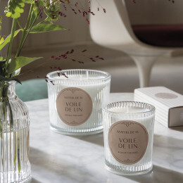 1MM0420-171 [MATHILDE M] 永恆香氛蠟燭 400公克 - 棉花花 #BIG2NFC (EU)