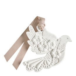 1MM0420-523 [MATHILDE M] 芬芳鴿盛開裝飾 - 亞麻麵紗 #DS272VL (EU)