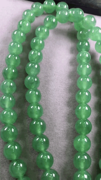 410349 翡翠冰晴項鏈 (10mm直徑)