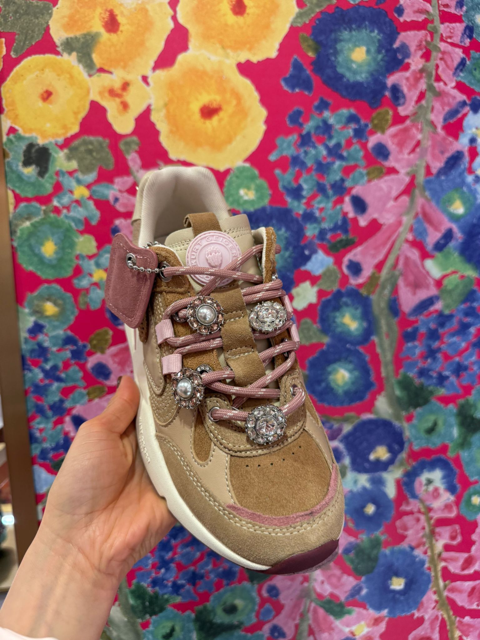 英國代購 -KG Kurt Geiger KURT RUNNER CAMEL
