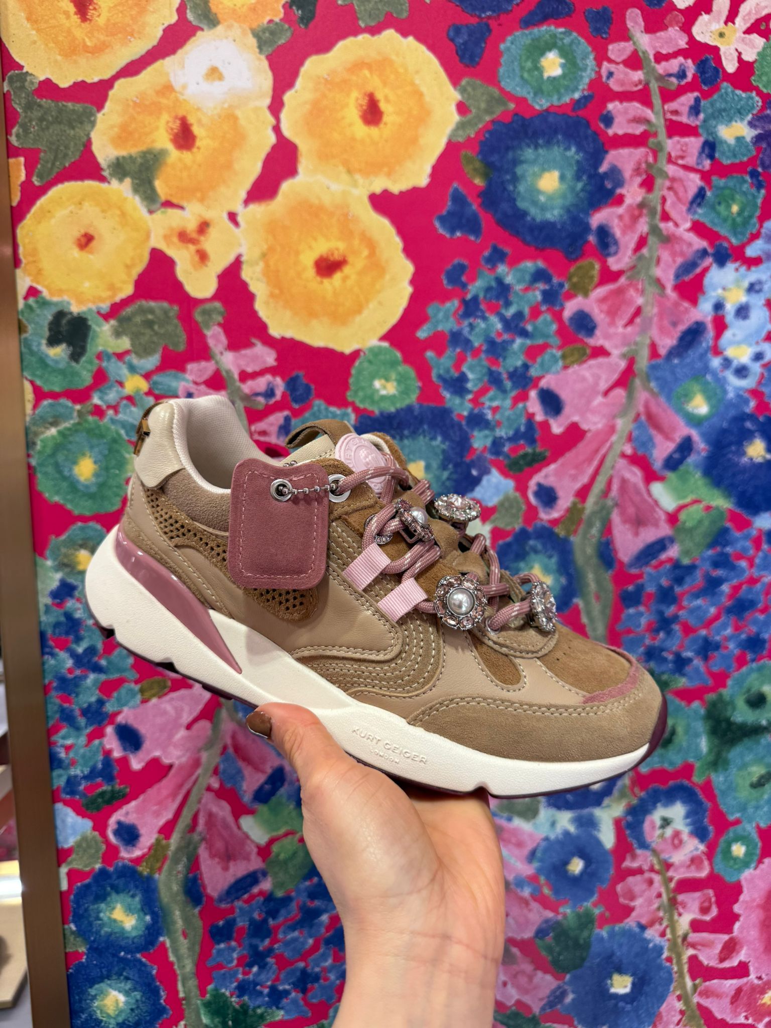 英國代購 -KG Kurt Geiger KURT RUNNER CAMEL