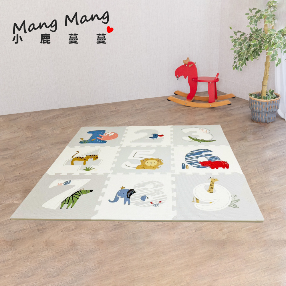拼圖XPE遊戲地墊(9片入)-數字小夥伴