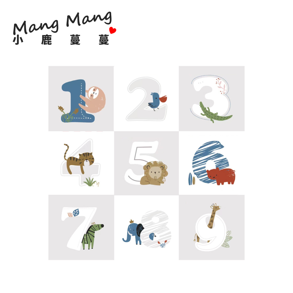 拼圖XPE遊戲地墊(9片入)-數字小夥伴