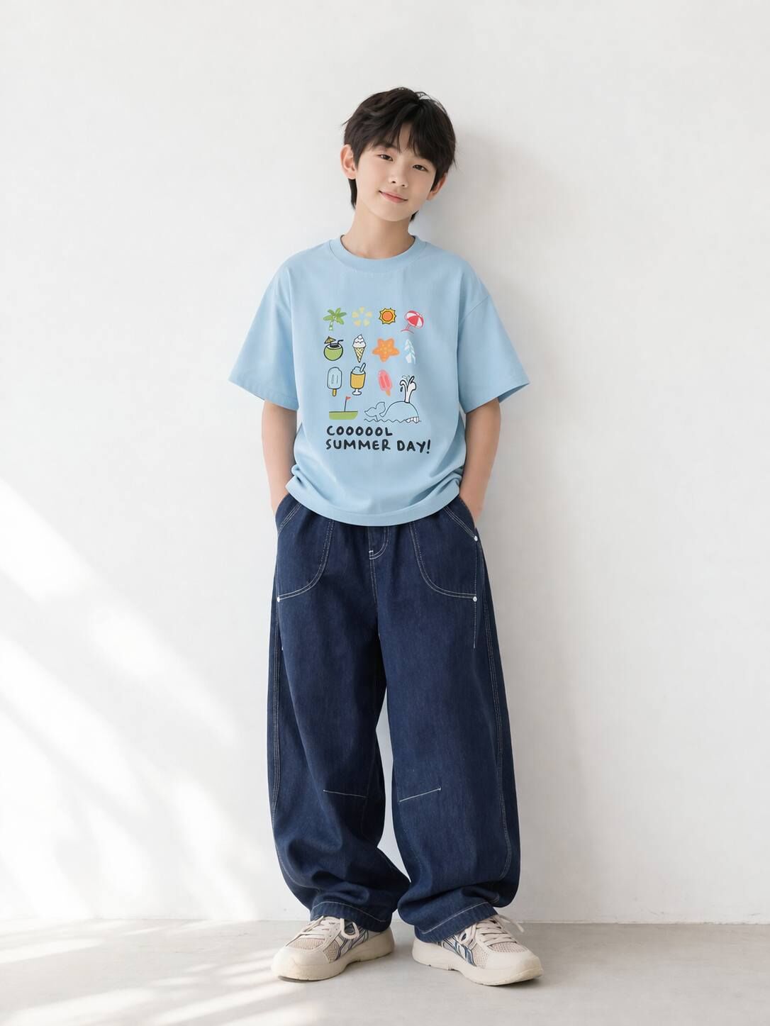 夏季山系露營風休閒短袖T