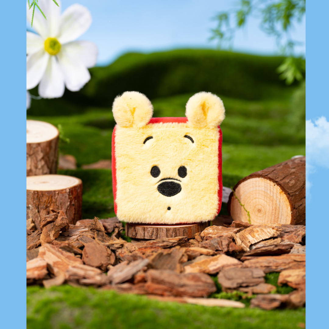 好寵-小熊維尼響紙方磚-迪士尼造型寵物發聲玩具推薦
