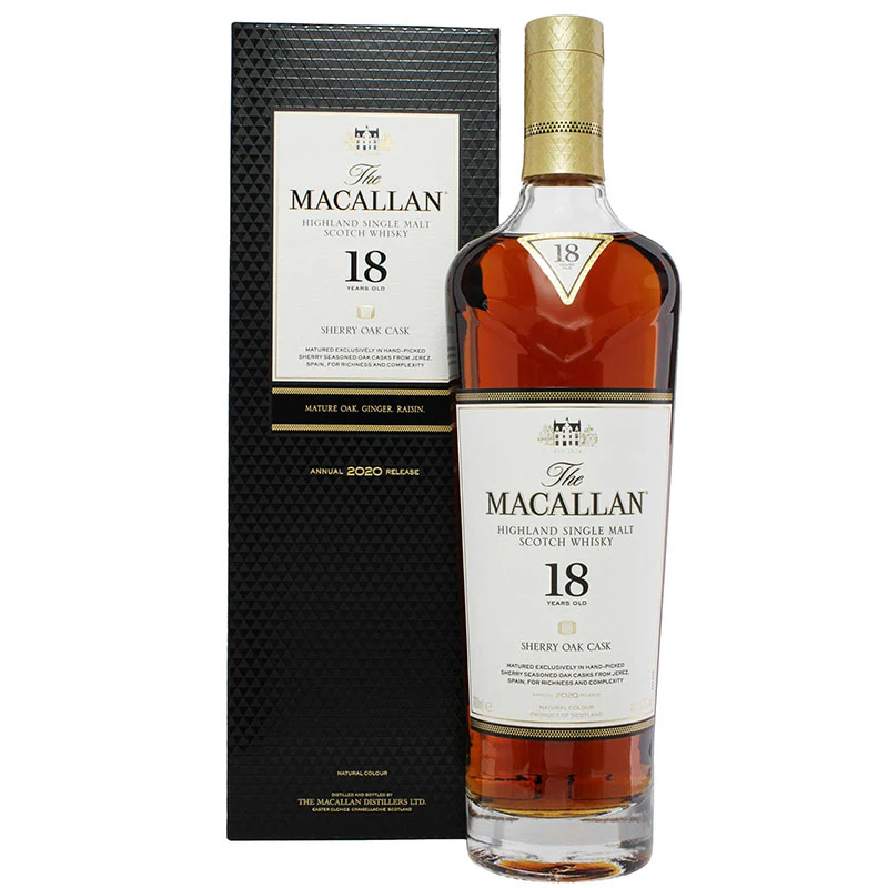 Macallan 18y Sherry Oak (2020) 700ml