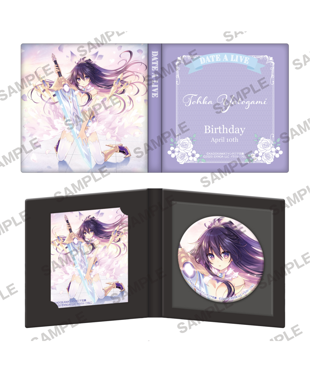 預購-約會大作戰DATE A LIVE』十香Birthday2026　徽章＆壓克力小卡套組【日本進口精品】
