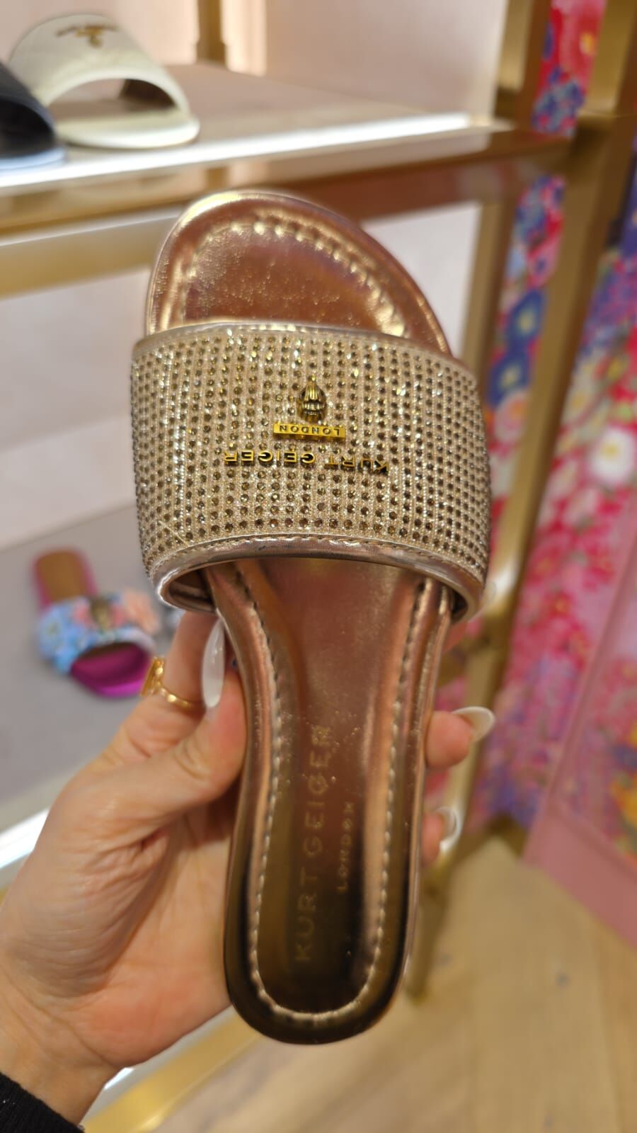 英國代購 -KG Kurt Geiger KGL GREENWICH FLAT SANDAL