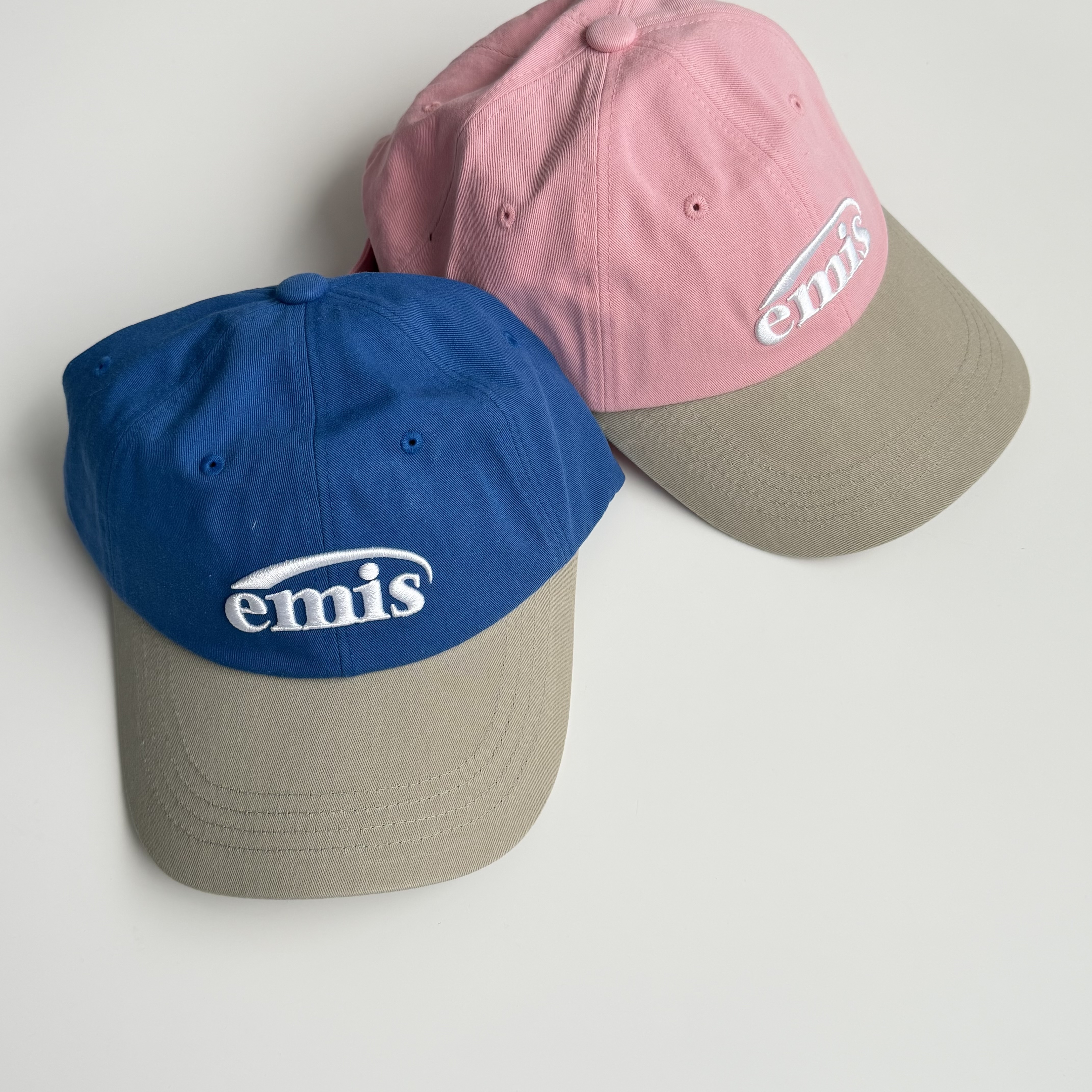現貨┃emis NEW LOGO MIX BALL CAP 拼色 老帽