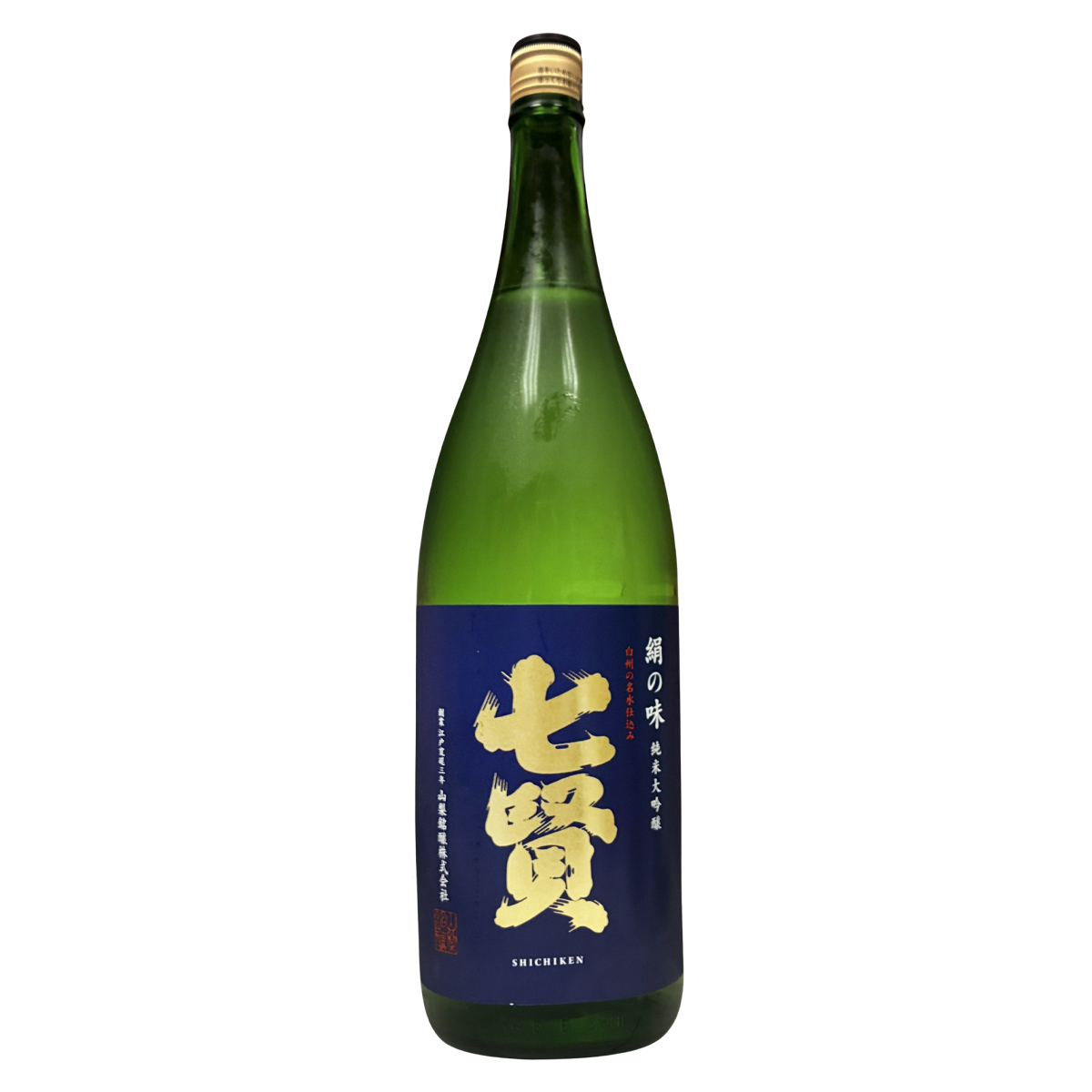 七賢 絹の味 純米大吟釀 1800ml