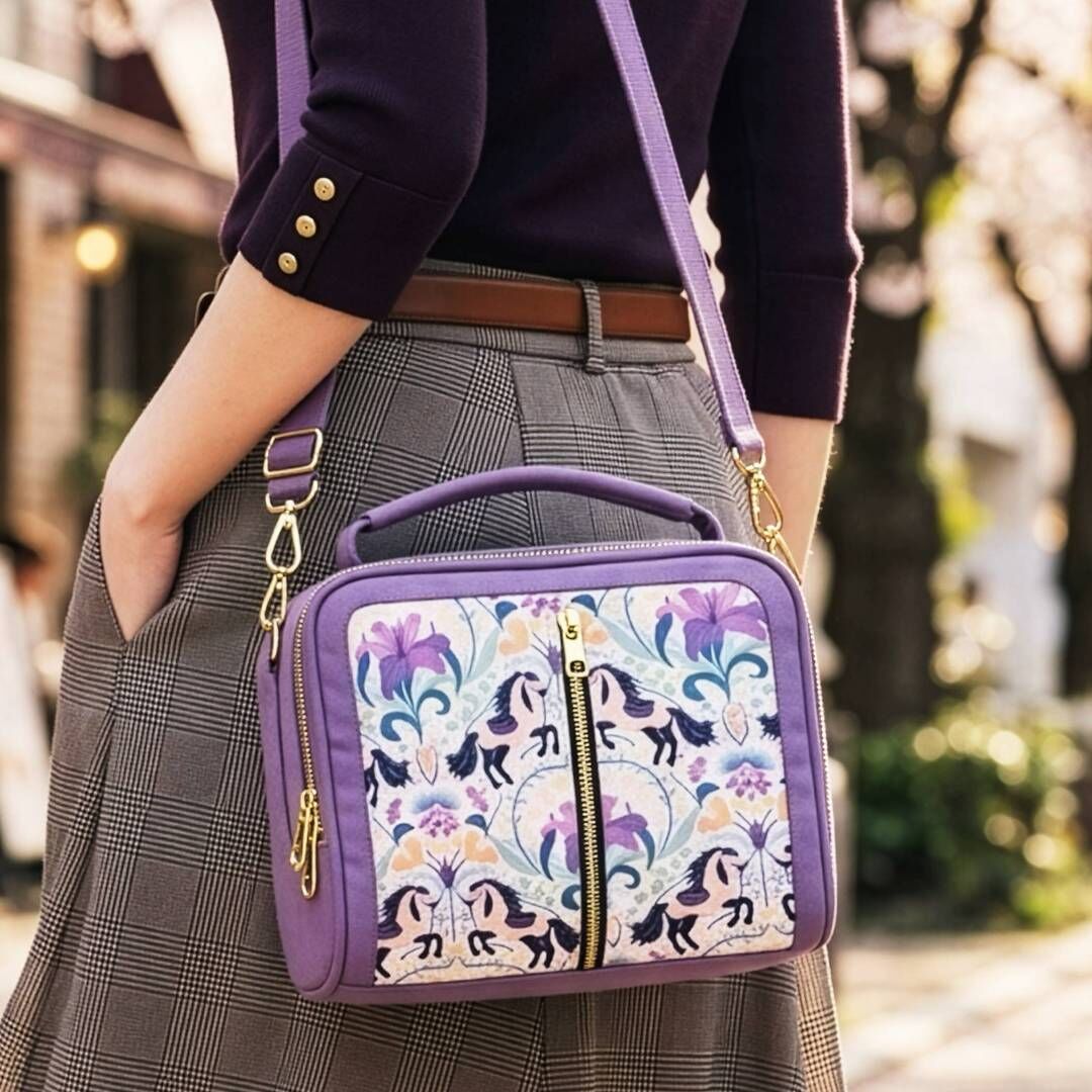 雙層手提斜背包(材料包)