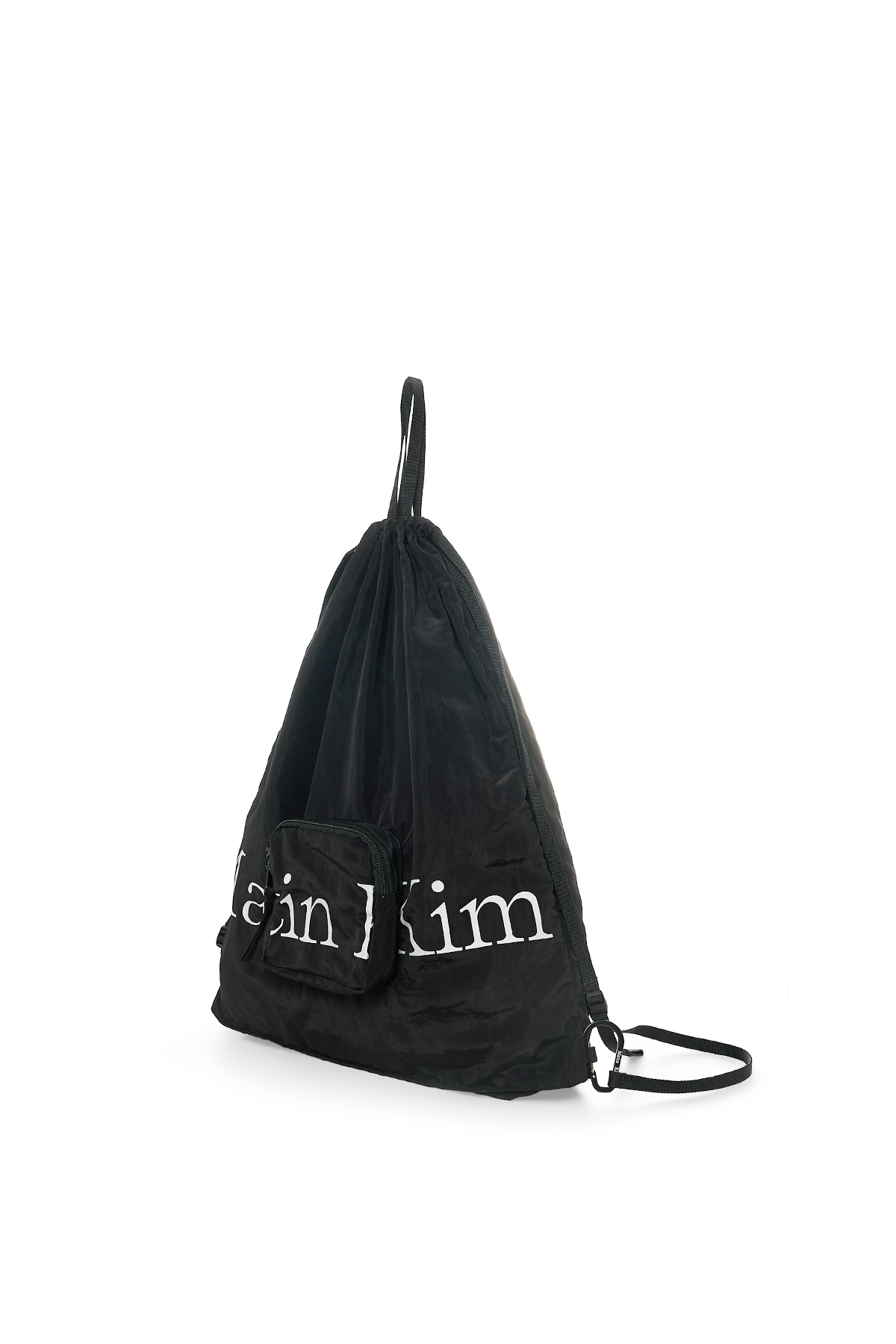 可收納輕量束口袋 黑色