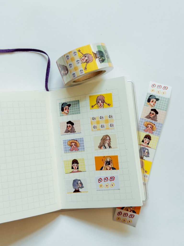 甜蜜生活．春暖花開 標籤貼紙卷 <整捲/分裝>