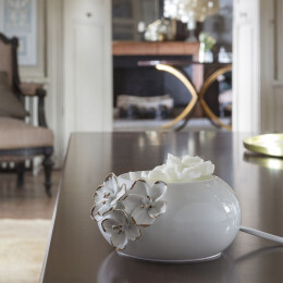 1MM0420-355 [MATHILDE M] 一組4個香氛蠟燭裝飾－柑橘花 #B4DF4FM (EU)