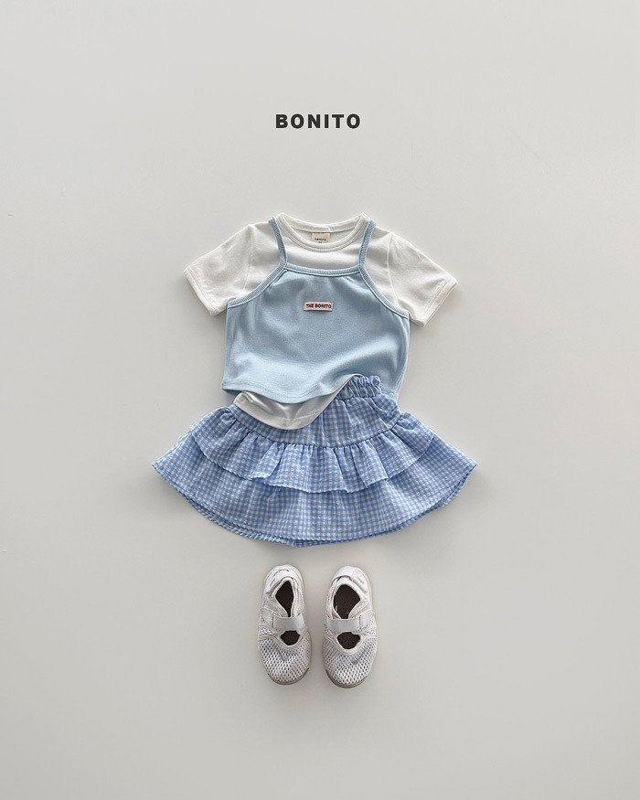 正韓夏Bonito 嫩嬰/小童五色單穿疊穿都可以背心