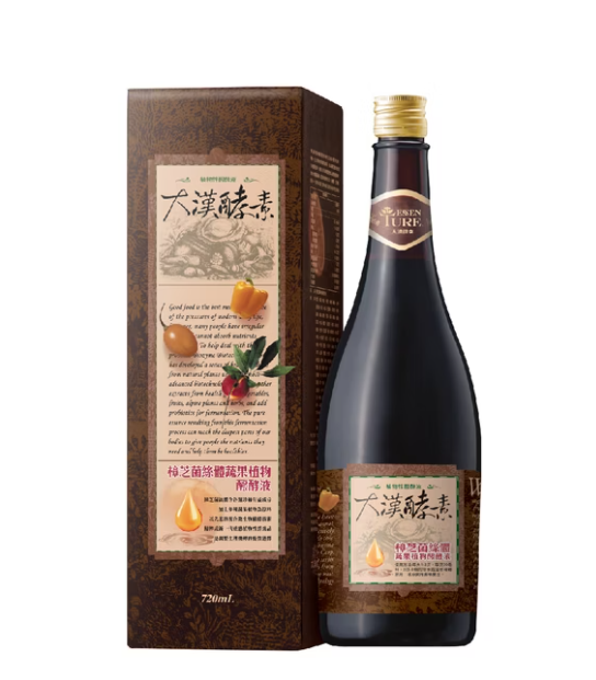 [S] DA HAN ANTRODIA CINNAMOMEA MYCELIUM VEGETABLE AND FRUIT PLANT FERMENTATION LIQUID 720ML/BOTTLE, SDH17 (SDH17)