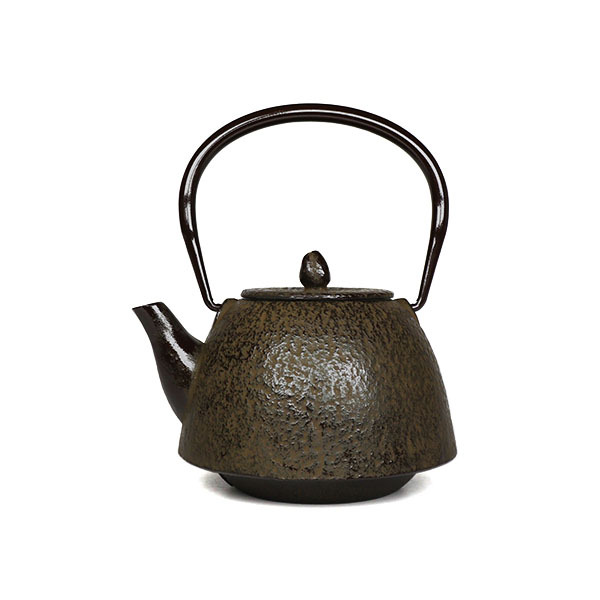 【岩戶鑄工所】南部型馬 急須0.4L-茶