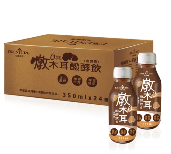 [S] DA HAN ORGANIC BLACK FUNGUS DRINK 350ML/24 BOTTLES/BOX, SDH36 (SDH36)