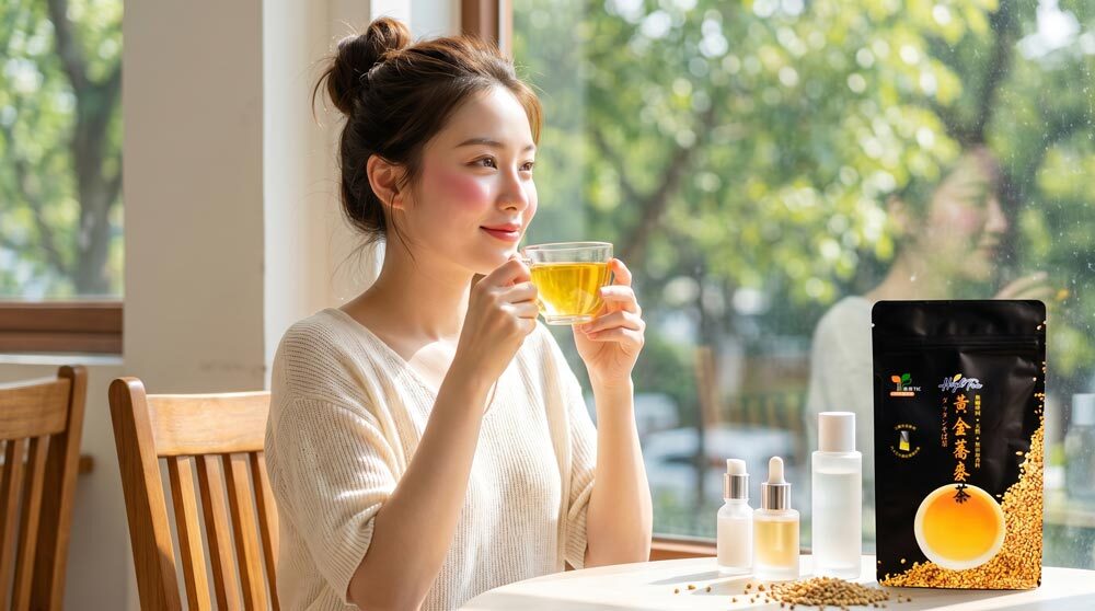 黃金蕎麥茶與芸香苷保養秘訣