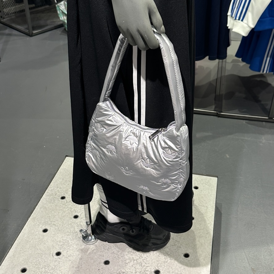 現貨┃adidas Y2K 銀色 液態銀 單肩包 腋下包