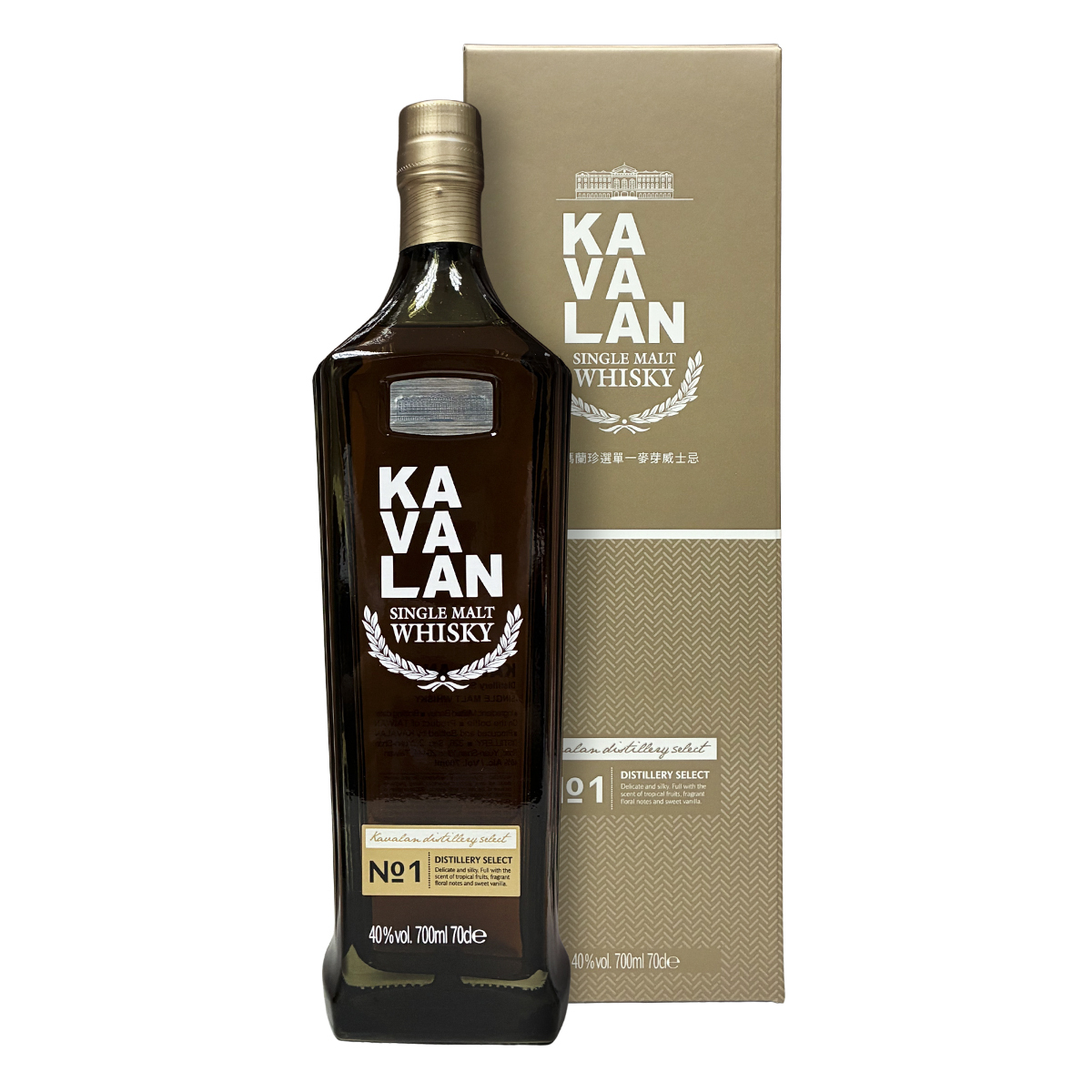 Kavalan Distillery Select No.1 Single Malt Whisky 40%